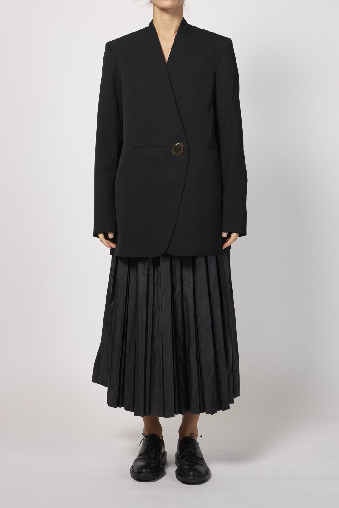 HIGH TWIST WOOL KNIT VEST – ATELIERMO